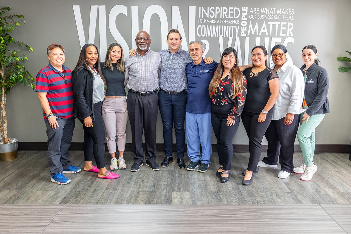 Several staff members and caregivers at Beachwood Post-Acute and Rehab